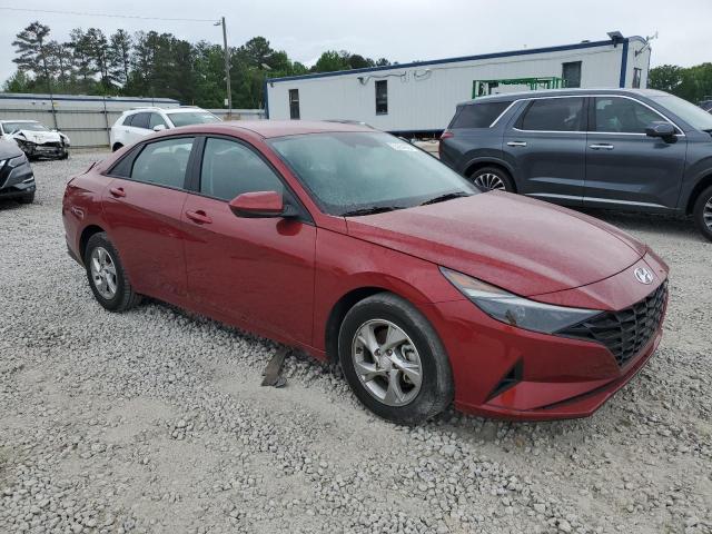  HYUNDAI ELANTRA 2023 Бордовый