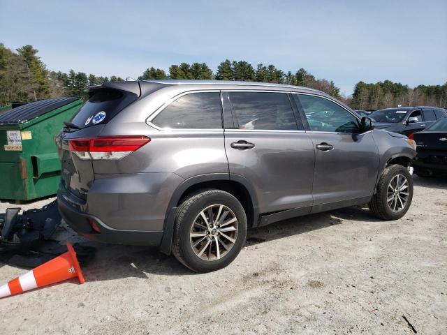  TOYOTA HIGHLANDER 2019 Серый