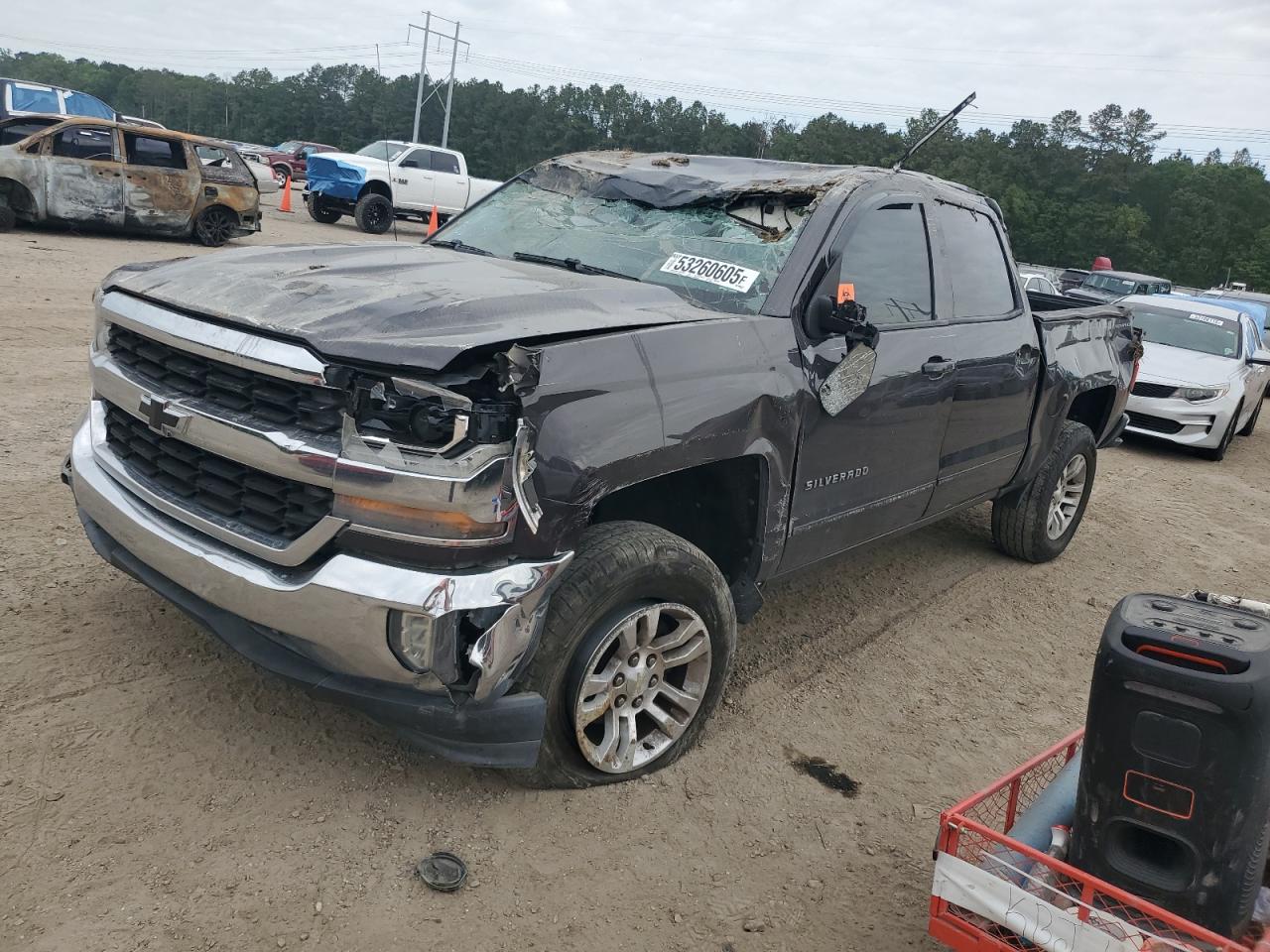 2016 Chevrolet Silverado C1500 Lt zu verkaufen in Greenwell Springs, LA - Rollover