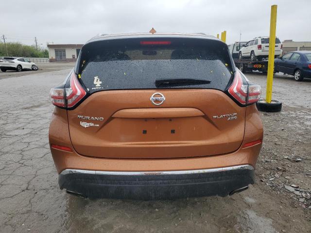  NISSAN MURANO 2015 Оранжевый