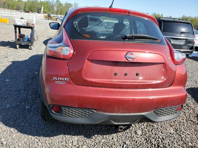  NISSAN JUKE 2017 Czerwony