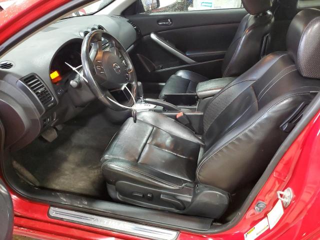  NISSAN ALTIMA 2012 Czerwony