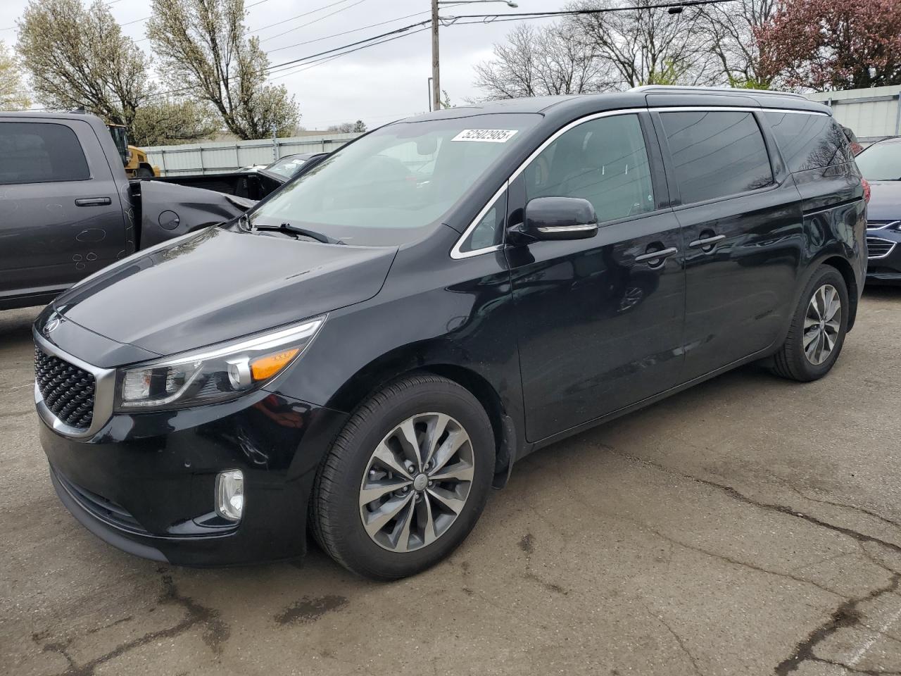 2018 Kia Sedona Ex للبيع في Moraine، OH - Rear End