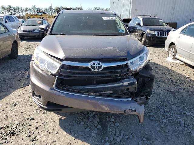  TOYOTA HIGHLANDER 2014 Gray