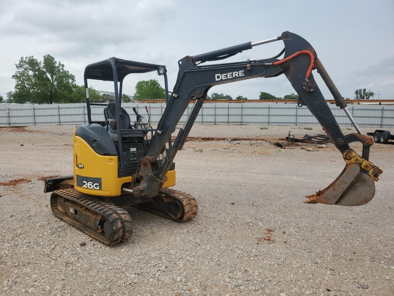 2020 John Deere 26G Mini Excavator for Sale in Oklahoma City, OK - Minor Dent/Scratches