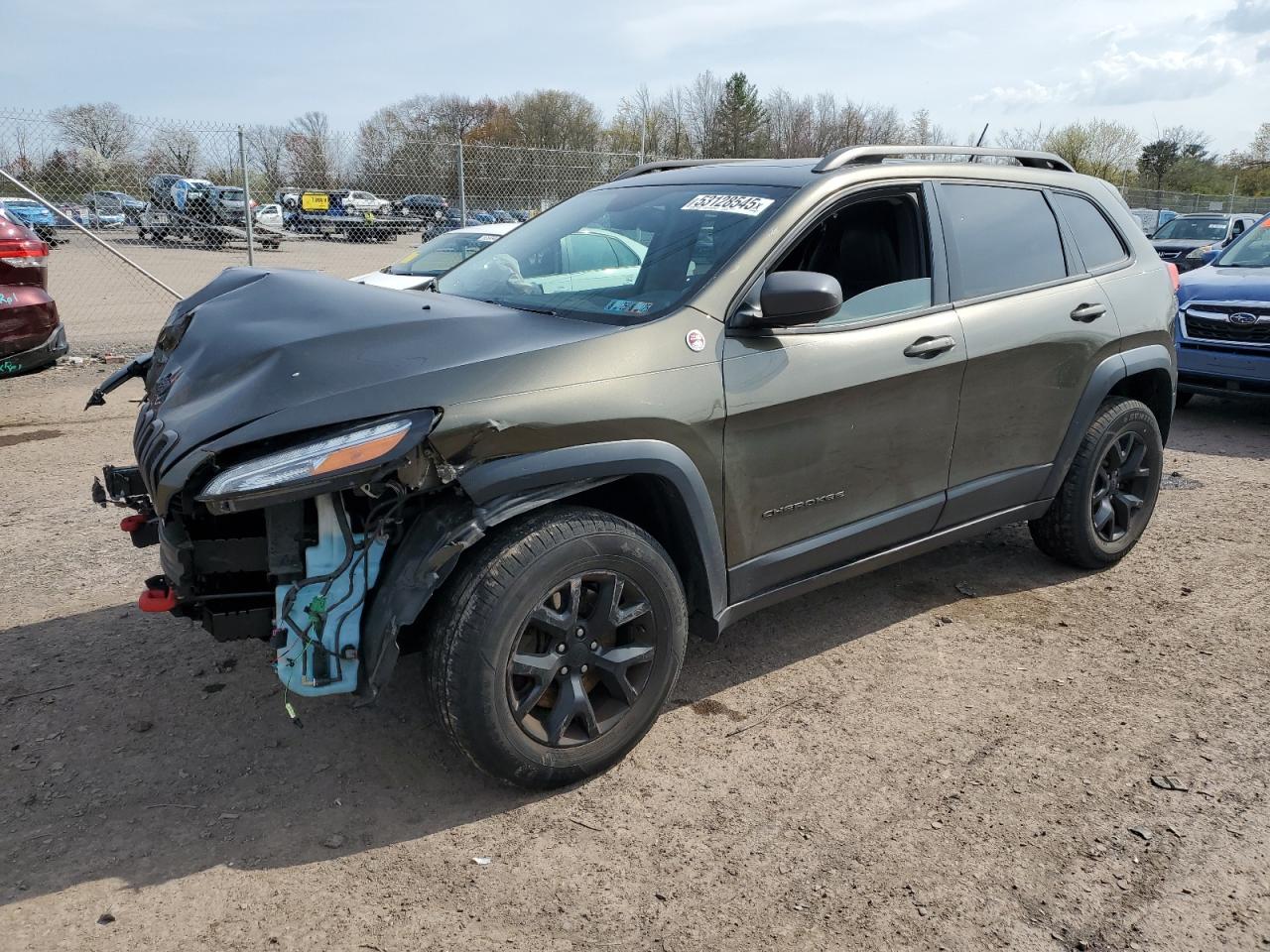 2015 Jeep Cherokee Trailhawk for Sale in Chalfont, PA - Front End