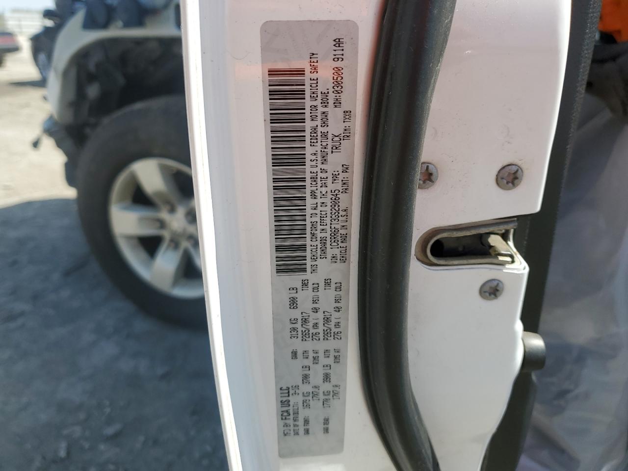 2016 Ram 1500 St VIN: 1C6RR6FT3GS290645 Lot: 54241195