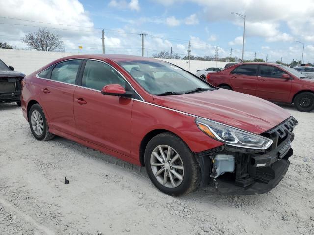 HYUNDAI SONATA 2019 Красный