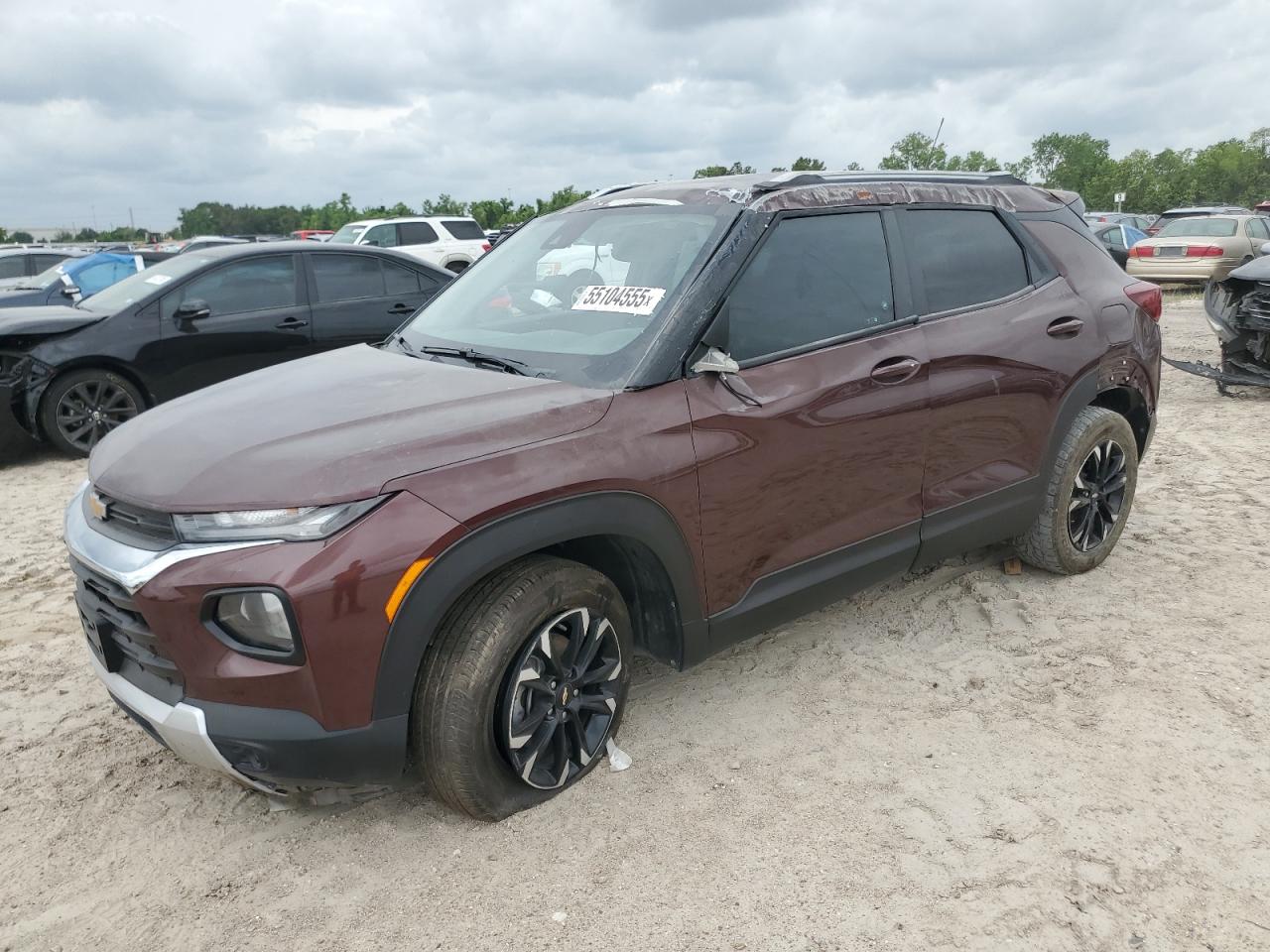 2023 Chevrolet Trailblazer Lt იყიდება Houston-ში, TX - Rollover