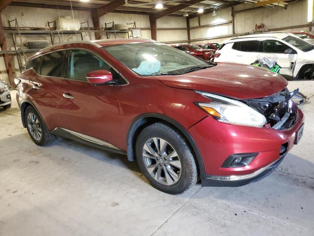  NISSAN MURANO 2015 Бургунді