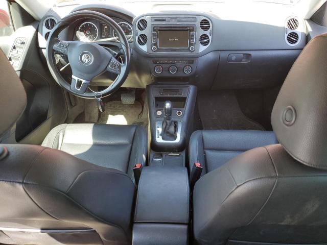  VOLKSWAGEN TIGUAN 2014 Czerwony
