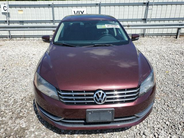 VOLKSWAGEN PASSAT 2013 Burgundy