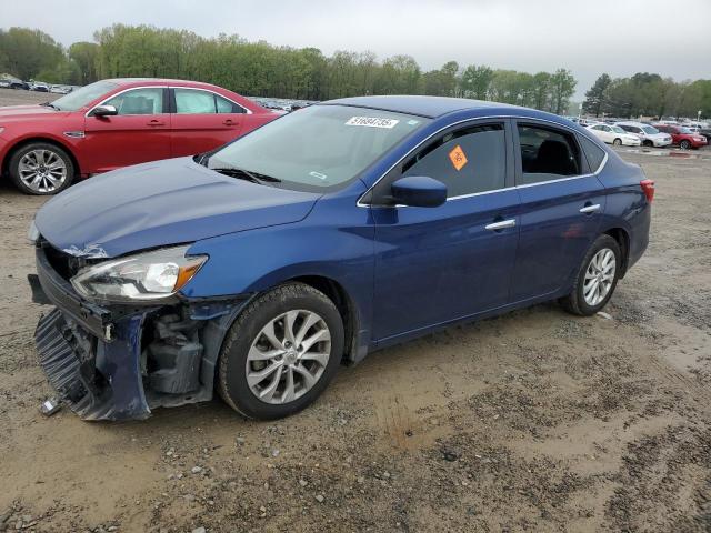  NISSAN SENTRA 2019 Синий