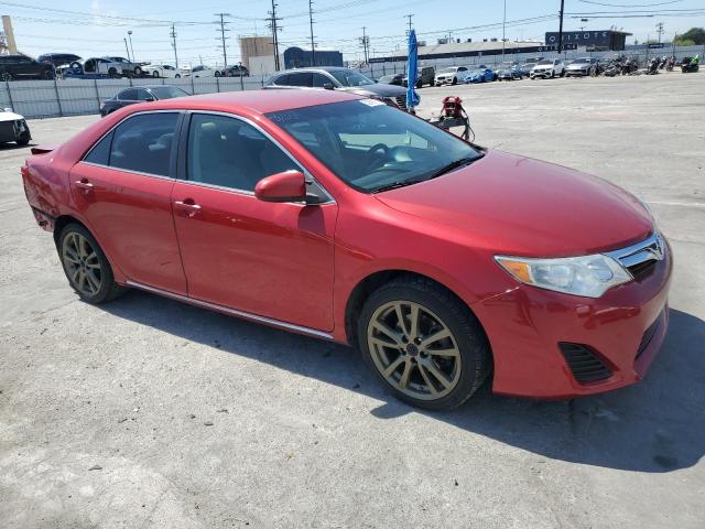 TOYOTA CAMRY 2014 Red