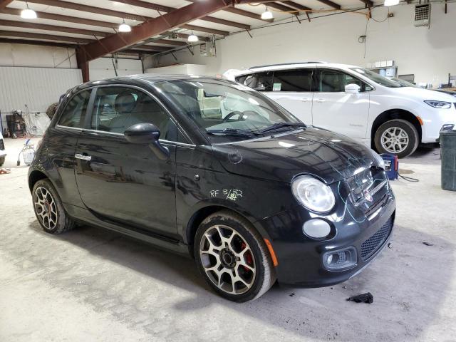  FIAT 500 2012 Czarny
