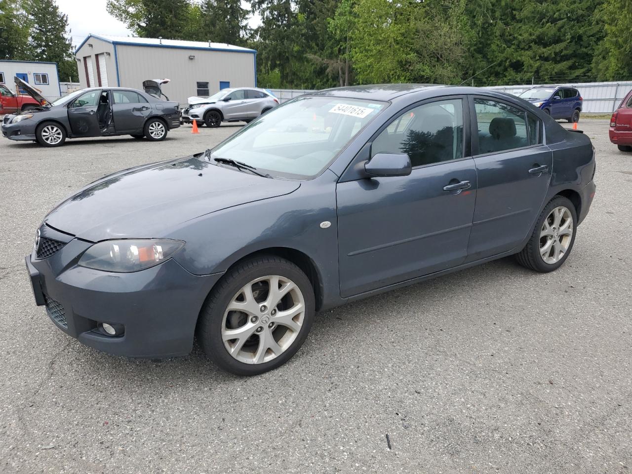 2008 Mazda 3 I იყიდება Arlington-ში, WA - Rear End