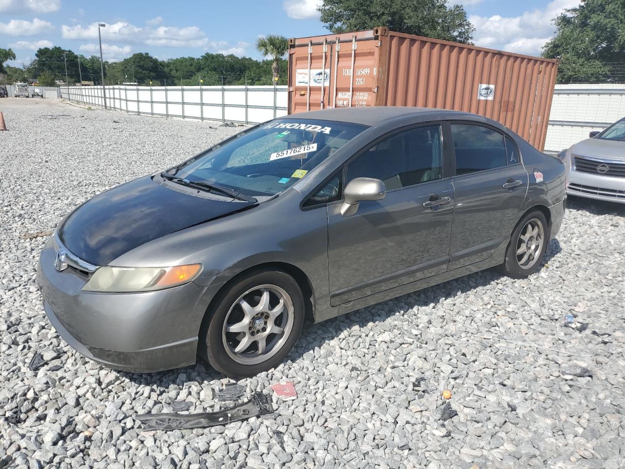 2008 Honda Civic Lx за продажба в Apopka, FL - Rear End