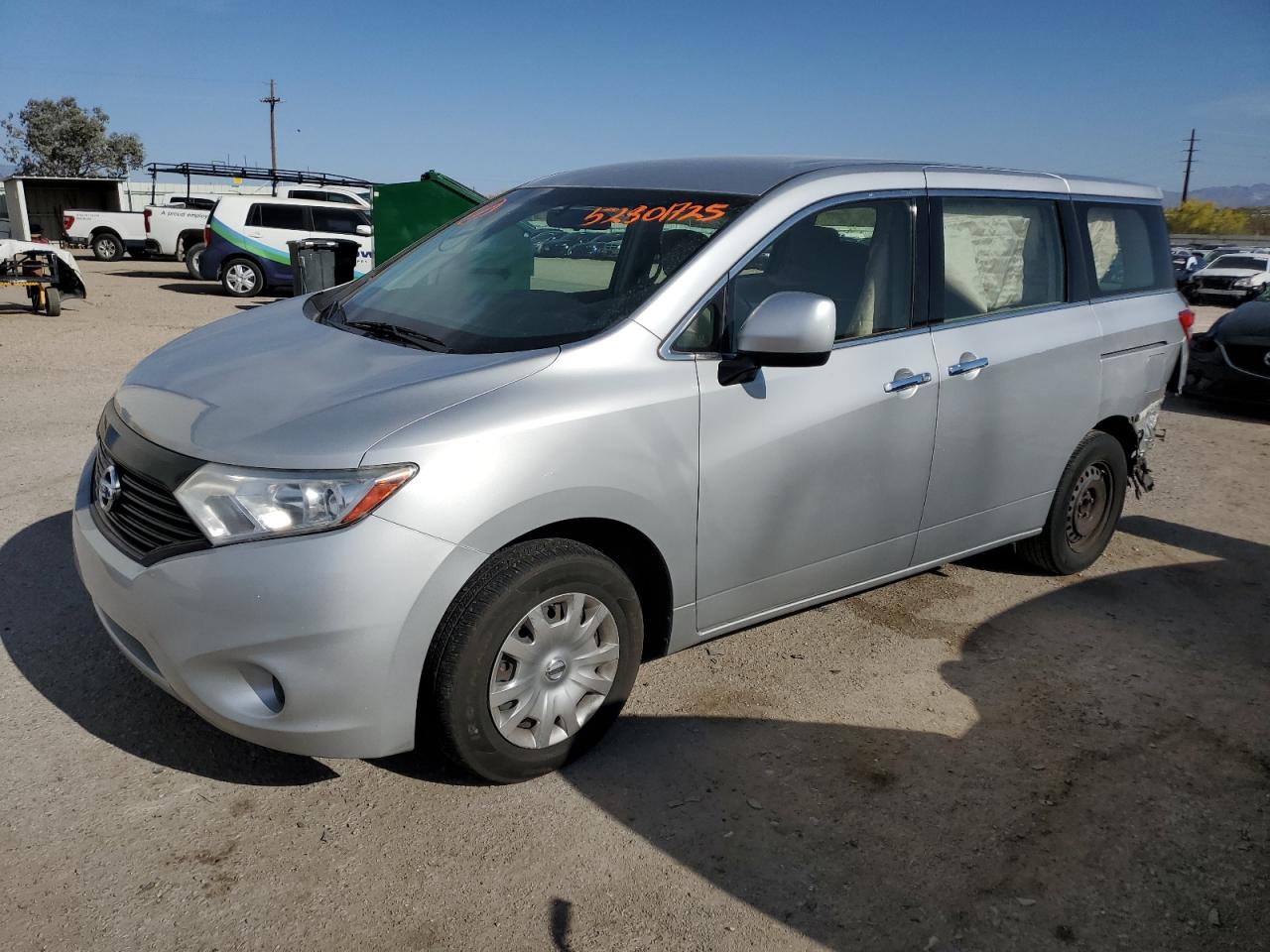 2016 Nissan Quest S იყიდება Tucson-ში, AZ - Rear End