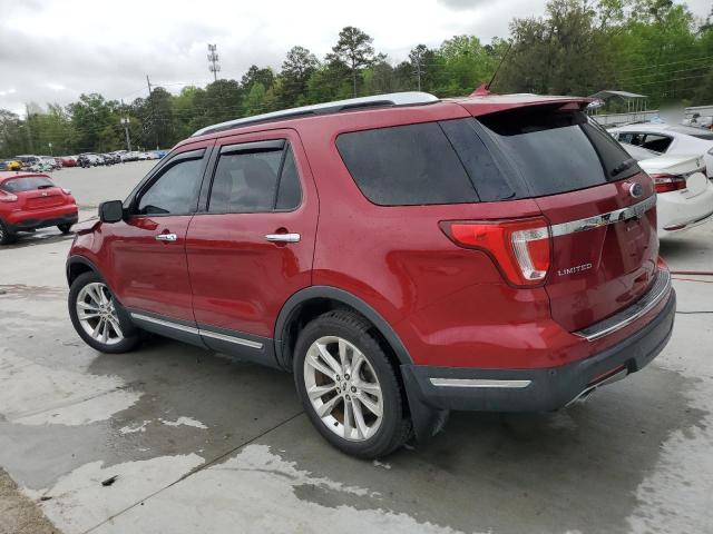  FORD EXPLORER 2018 Красный