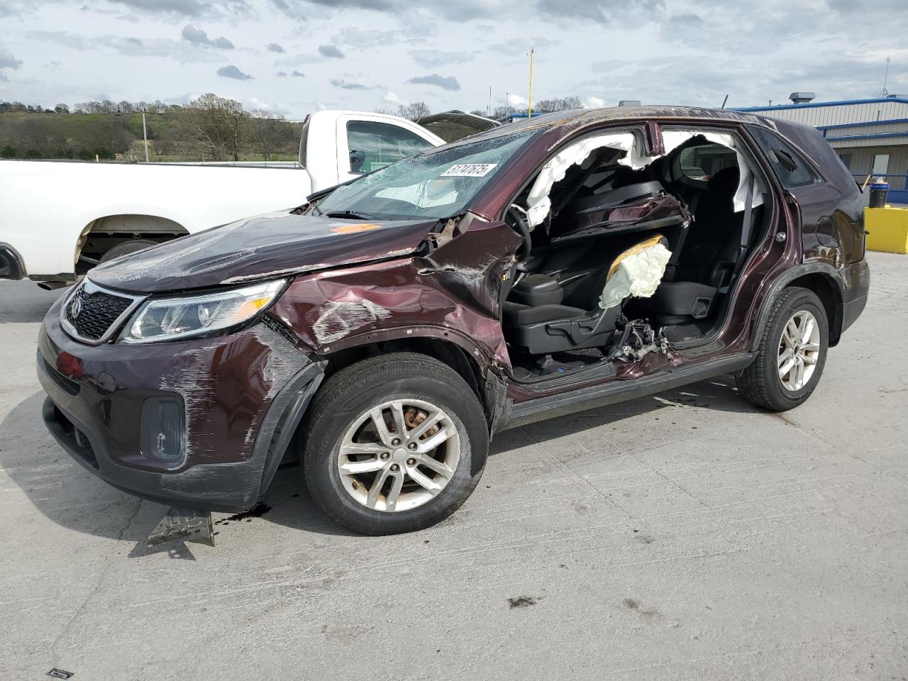 2015 Kia Sorento Lx en Venta en Lebanon, TN - Rollover