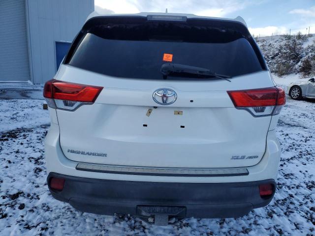  TOYOTA HIGHLANDER 2018 Белы