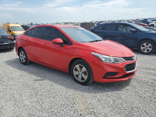  CHEVROLET CRUZE 2018 Червоний