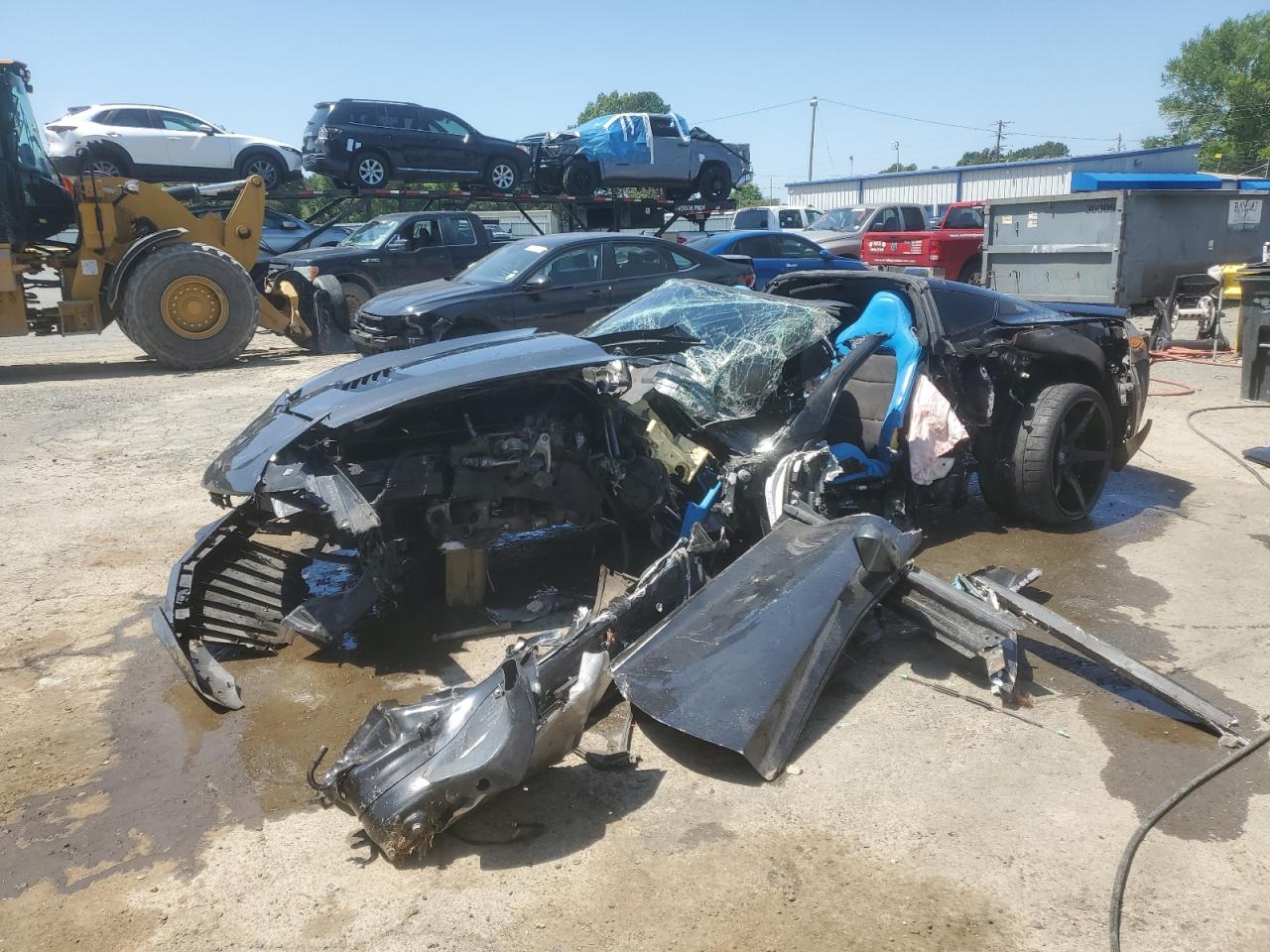 2017 Chevrolet Corvette Grand Sport 3Lt zu verkaufen in Shreveport, LA - Rollover