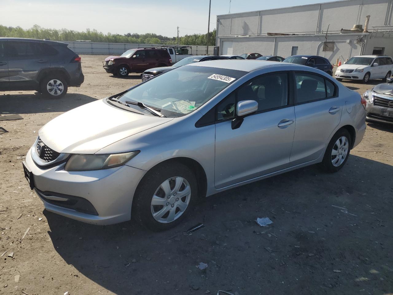2014 Honda Civic Lx VIN: 2HGFB2F54EH513162 Lot: 54994305