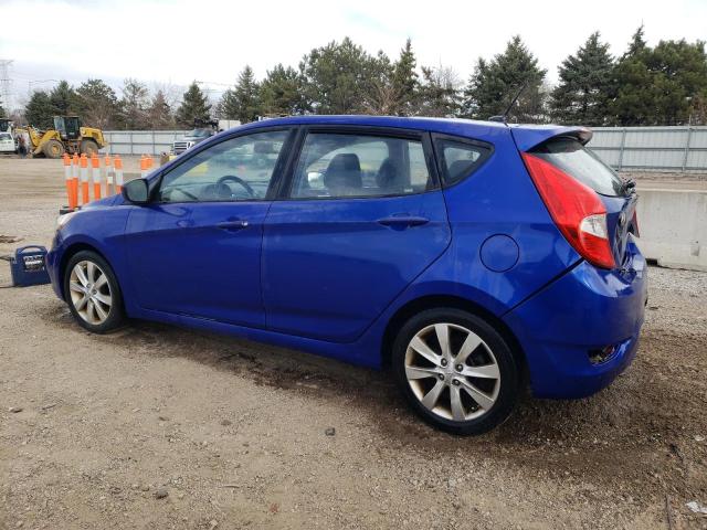  HYUNDAI ACCENT 2012 Синий