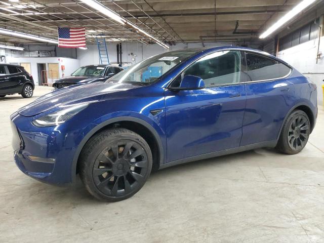  TESLA MODEL Y 2020 Синий