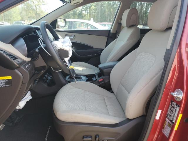  HYUNDAI SANTA FE 2017 Красный