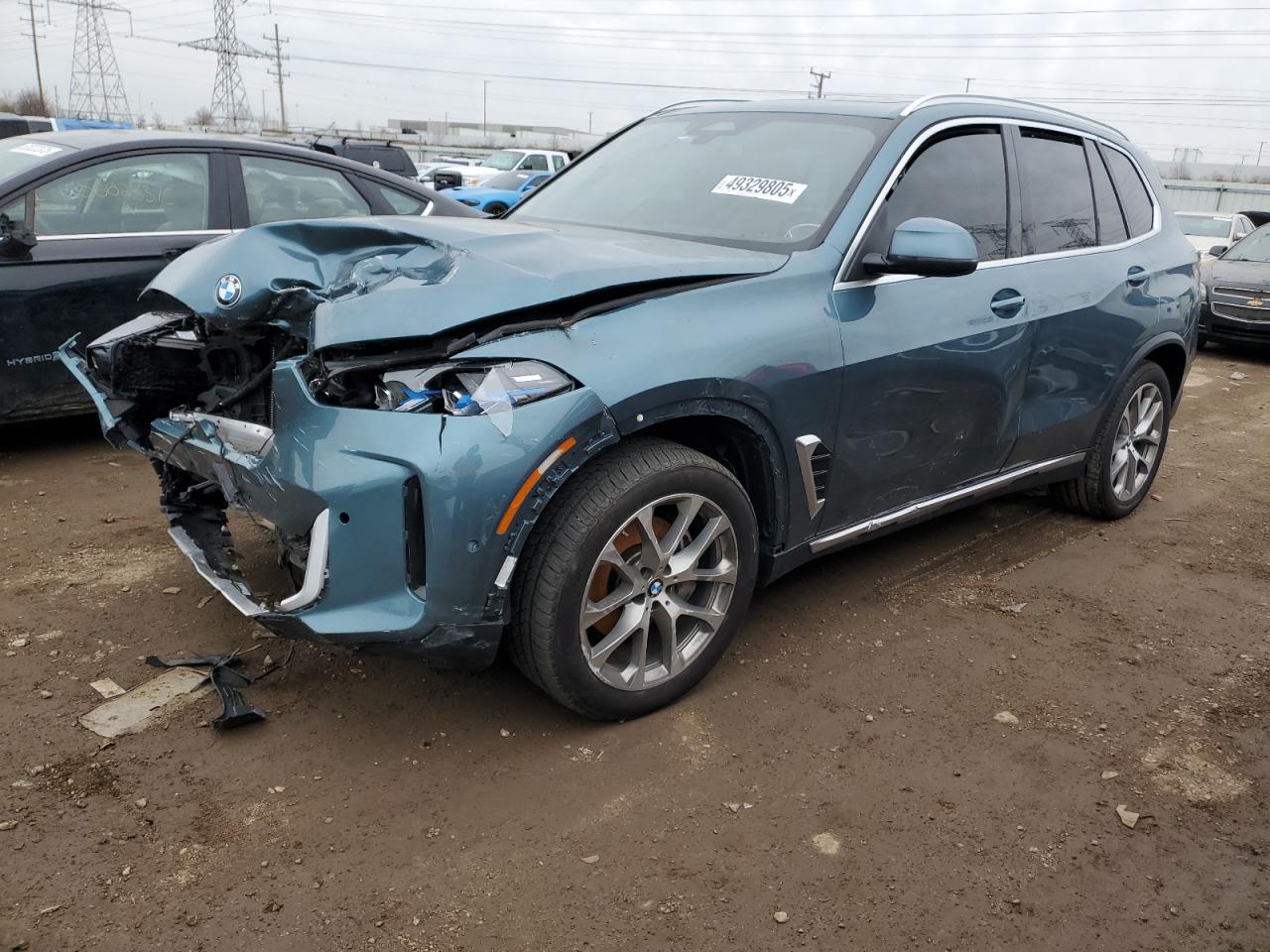 2024 Bmw X5 Xdrive40I на продаже в Elgin, IL - Front End