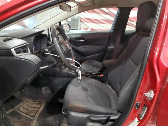  TOYOTA COROLLA 2020 Czerwony