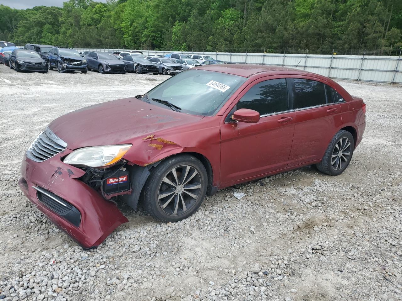2013 Chrysler 200 Limited na sprzedaż w Ellenwood, GA - Front End