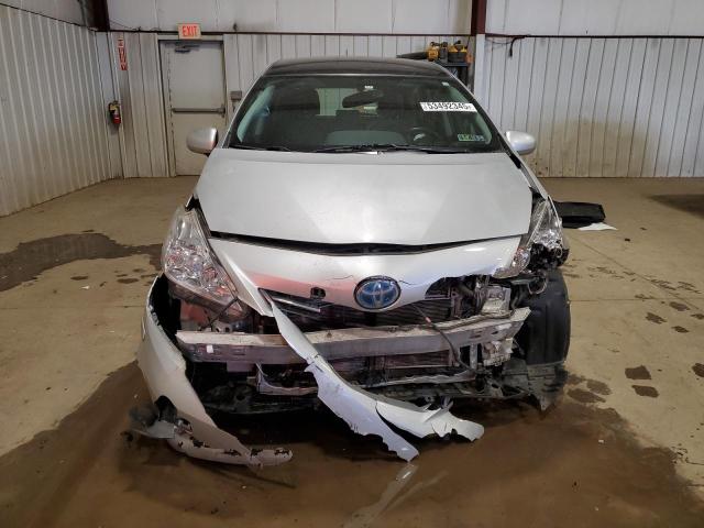  TOYOTA PRIUS 2014 Серебристый