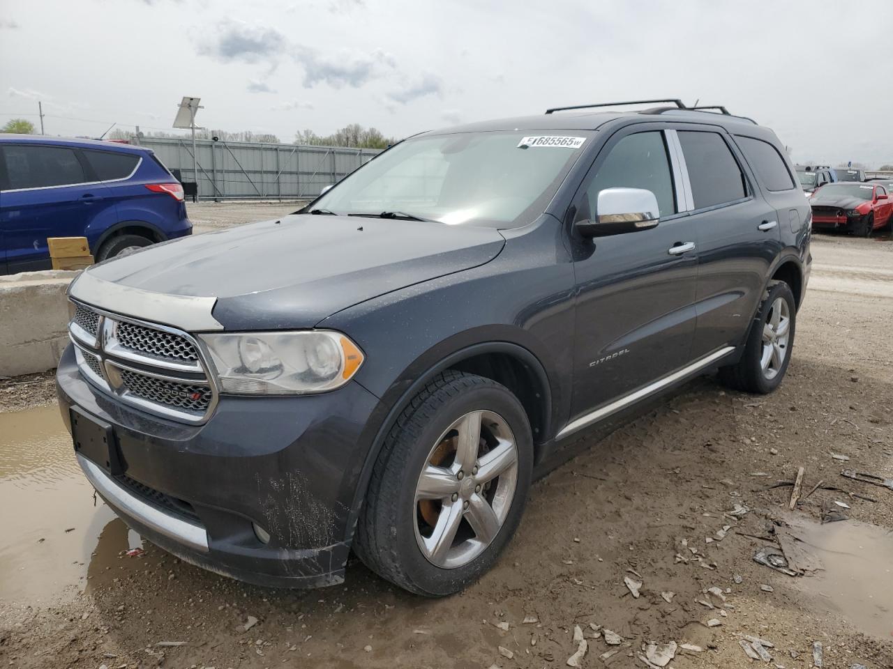 2013 Dodge Durango Citadel de vânzare în Kansas City, KS - Rear End