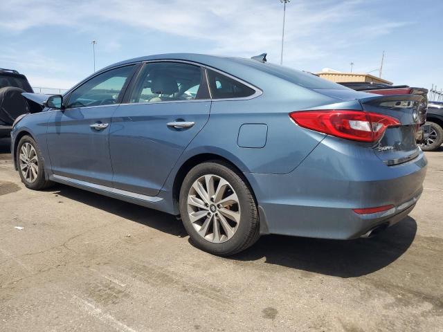  HYUNDAI SONATA 2017 Синий