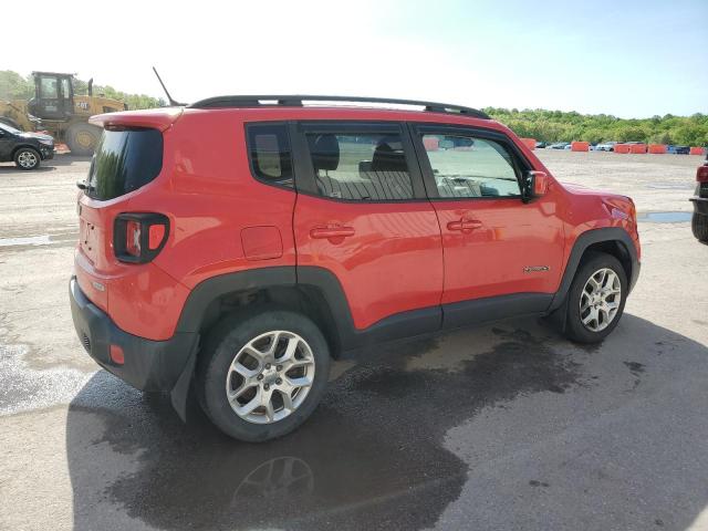 Parquets JEEP RENEGADE 2016 Czerwony