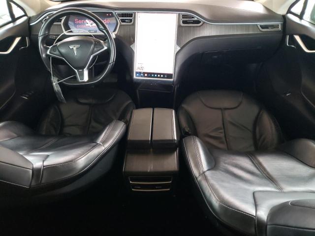  TESLA MODEL S 2013 Білий