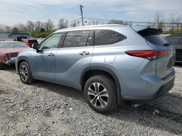  TOYOTA HIGHLANDER 2021 Blue
