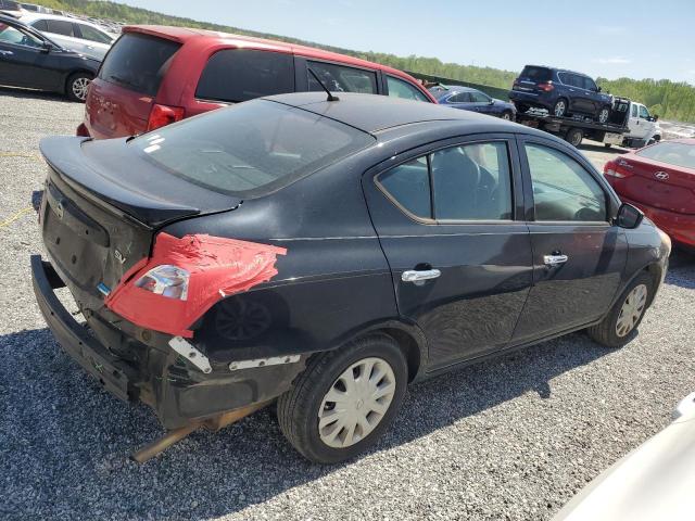  NISSAN VERSA 2015 Черный