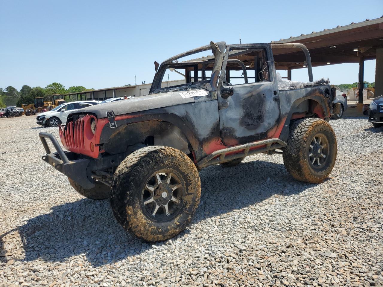 2013 Jeep Wrangler Sport zu verkaufen in Tanner, AL - Burn