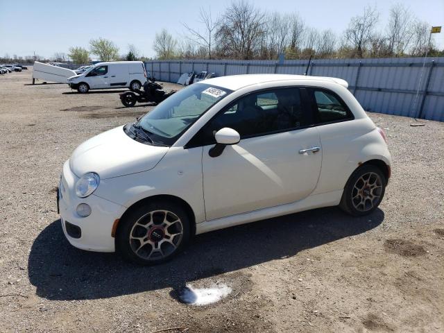 2012 FIAT 500 SPORT for sale at Copart ON - LONDON