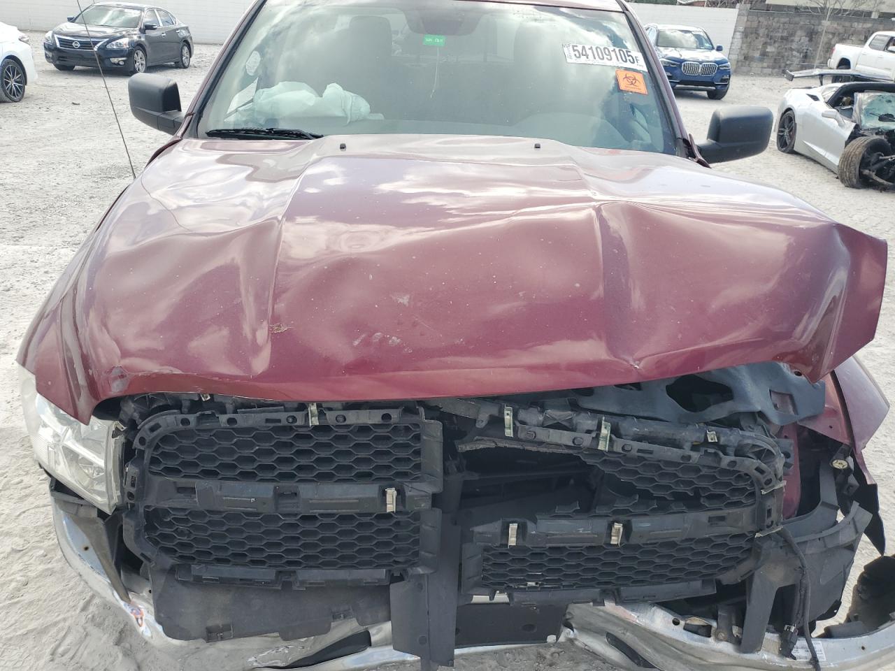 2017 Ram 1500 Slt VIN: 1C6RR7GG0HS753642 Lot: 54109105