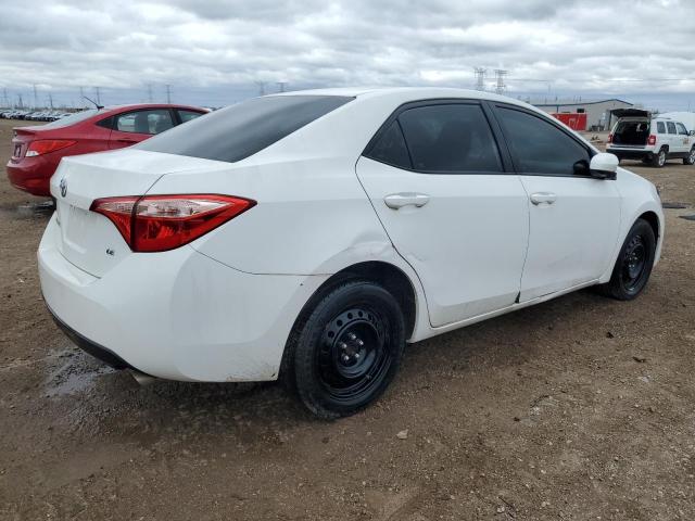  TOYOTA COROLLA 2018 Белый