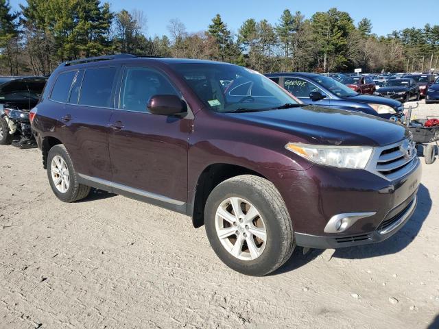  TOYOTA HIGHLANDER 2013 Maroon