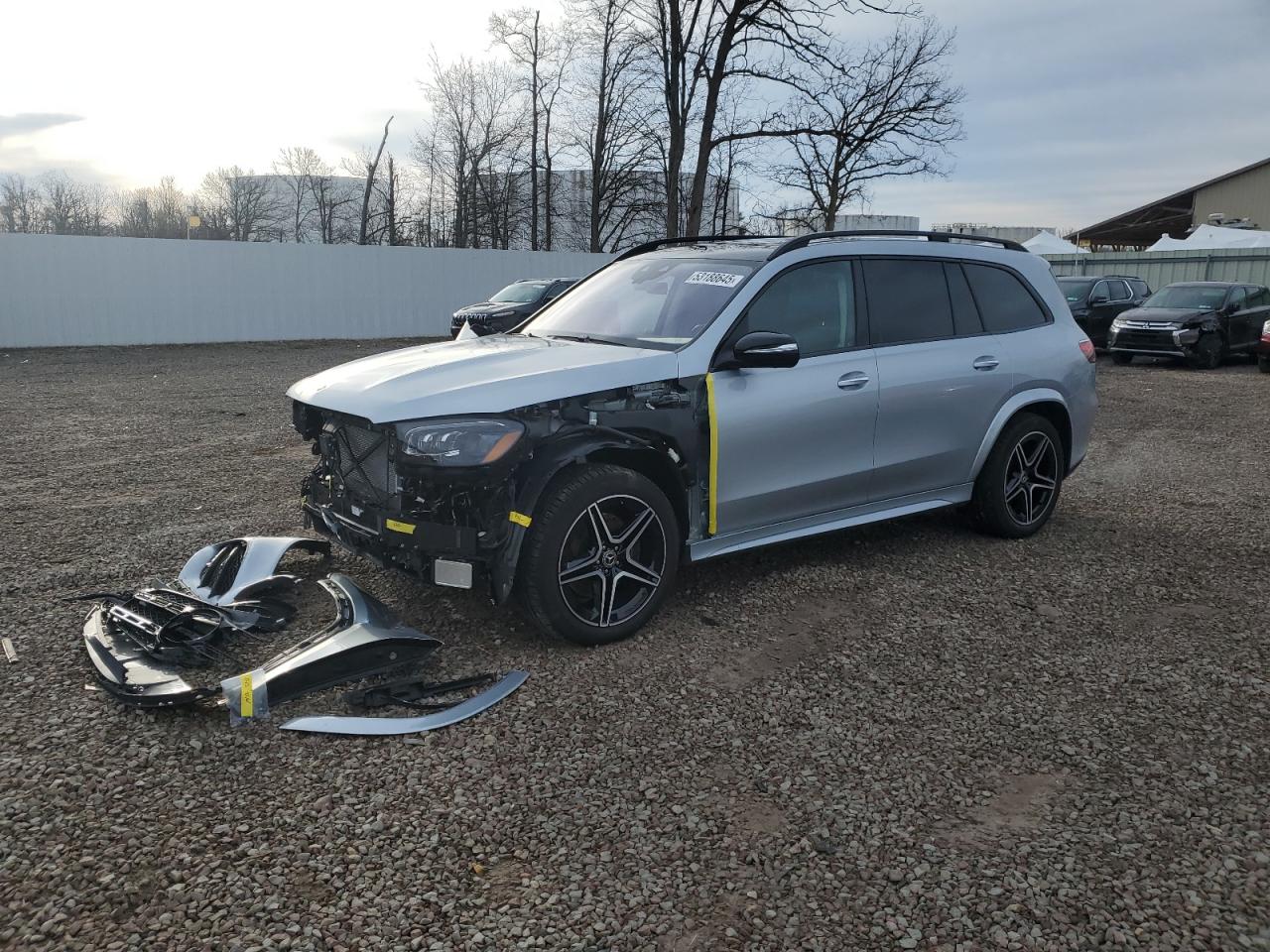 2023 Mercedes-Benz Gls 450 4Matic на продаже в Central Square, NY - Front End