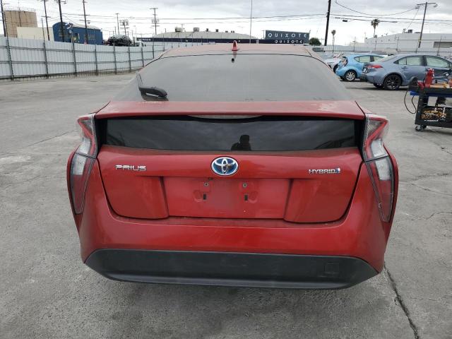 Хэтчбеки TOYOTA PRIUS 2016 Красный