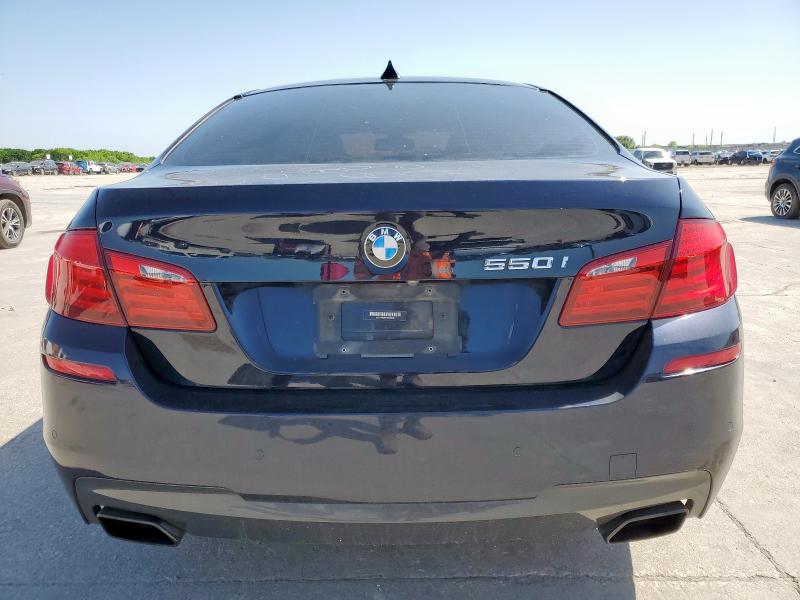  BMW 5 SERIES 2013 Синий
