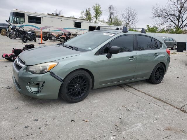  SUBARU IMPREZA 2014 Zielony